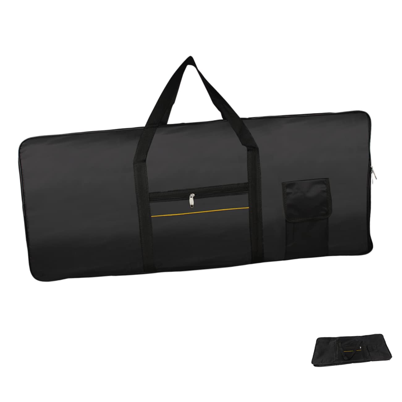 Mikinona Borsa Porta Tastiera Elettronica Utilizzabile come Zaino o Borsa a Mano 61 Tasti Oxford Design Ergonomico per Musicisti in Movimento