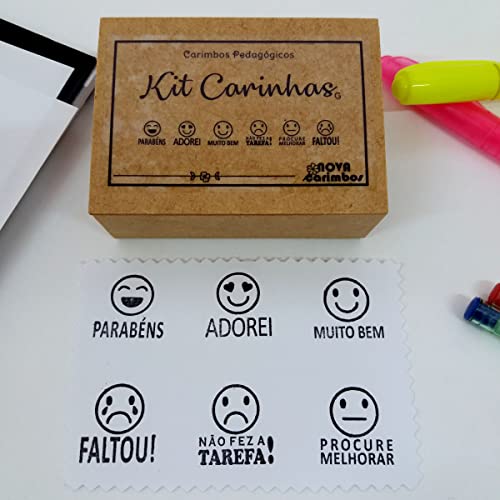 Kit de carimbos pedagógicos