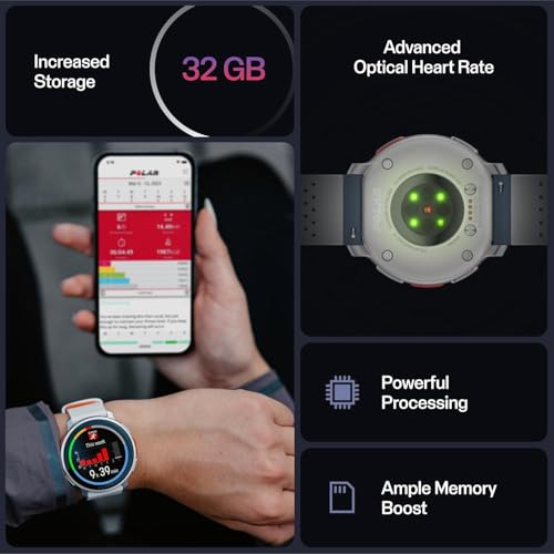 Polar Pacer Pro with H10 Heart Rate Monitor Chest Strap - Advanced GPS Sports Watch, Sleep Monitor & Activity Tracker, Workout Running Watch, Training Program & Health Recovery Tools - Image 6