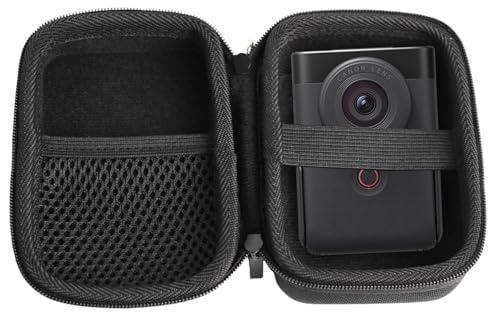 Maoershan Soft Protective Travel Case Compatible with Canon PowerShot V10 Vlog Camera (Only Case)