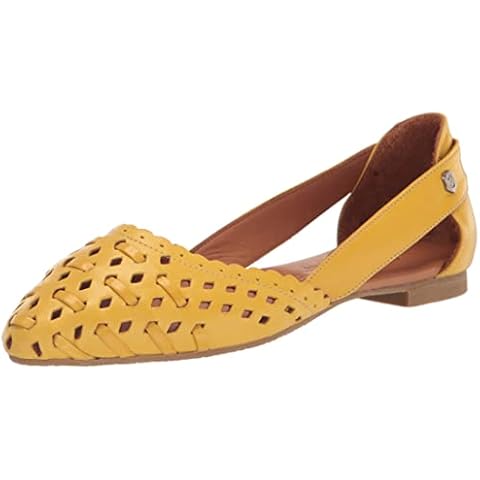 CARMELA Women's Flats, Yellow, 5.5-6 Cover