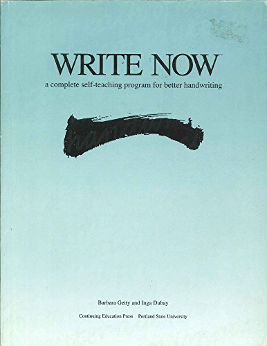 Write Now: A Complete Self Teaching Program for Better Handwriting view 2