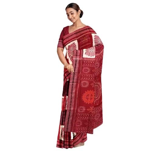 Urantex Bomkai Cotton Saree-picture-16
