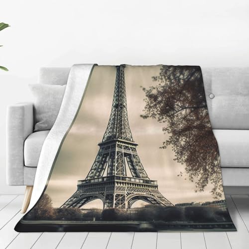 Couverture douce grise de qualité durable en micro-polaire dense - 2