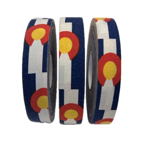 Generic Hockey Tape Colorado (3 Rolls - Package)