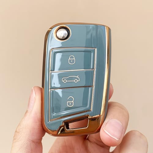 Funda para llave de coche protectora antimpactos de TPU suave