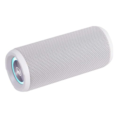 Trevi XR 8A25 Speaker Portatile 14W, Cassa Wireless con Risponditore Vivavoce e Microfono Incorporato, Presa USB, Micro SD, AUX-IN, Wireless e Funzione TWS, Batteria Integrata, Bianco