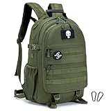 SPAHER Trekkingrucksack 45L Rucksack Outdoor Wanderrucksäcke Militärische Taktische Rucksack Herren Armee Rucksack Survival Rucksack Reiserucksack Molle Tasche Assault Rucksack Militärrucksack