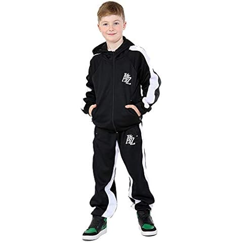 A2Z 4 Kids Black Tracksuit for All Weather Cover