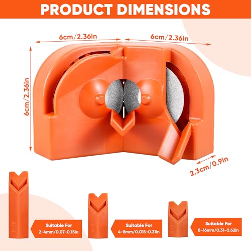 image for Seese Tool Multipurpose Drill Bit Sharpener Tool with 2 Grinding Wheel