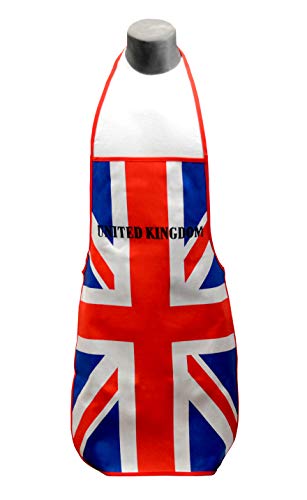 Union Jack Kitchen & BBQ Set w/Apron, Oven-mitt and Pot holder UK British Flag