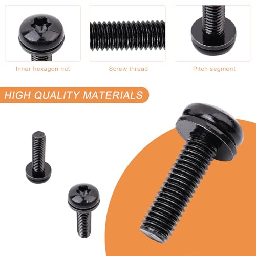 Image of Jeep Wrangler JK Bolts M8 x 1.25 Hardtop Bolts,Door Hinge Bolt (Pack of 3)