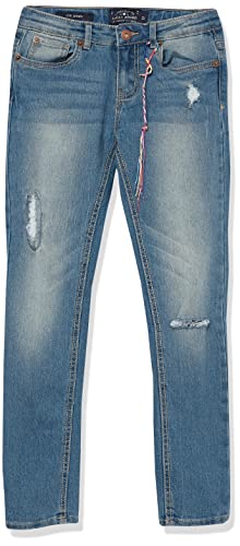 Lucky Brand girls 5-pocket Stretch Skinny Fit Denim Jean, Zipper Fly & Button Closure