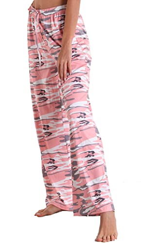 Image of X-Image Women Comfy Casual Pajama Pants with Pockets & Drawstring