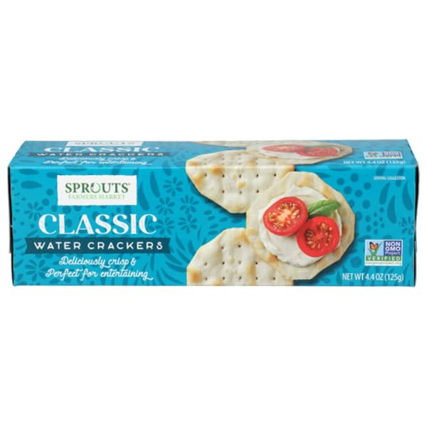 Galletas Water Crackers Sprouts Clásicas 4.4 oz