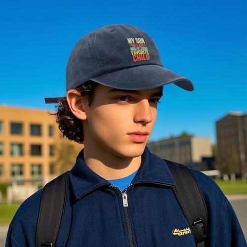 My Son-in-Law is My Favorite Child Hat Women Funny Baseball Hat Funny Birthday Gifts4
