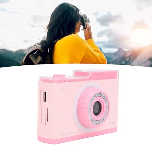 Cámara digital compacta retro ZJchao 48MP 1080P HD miniatura 5