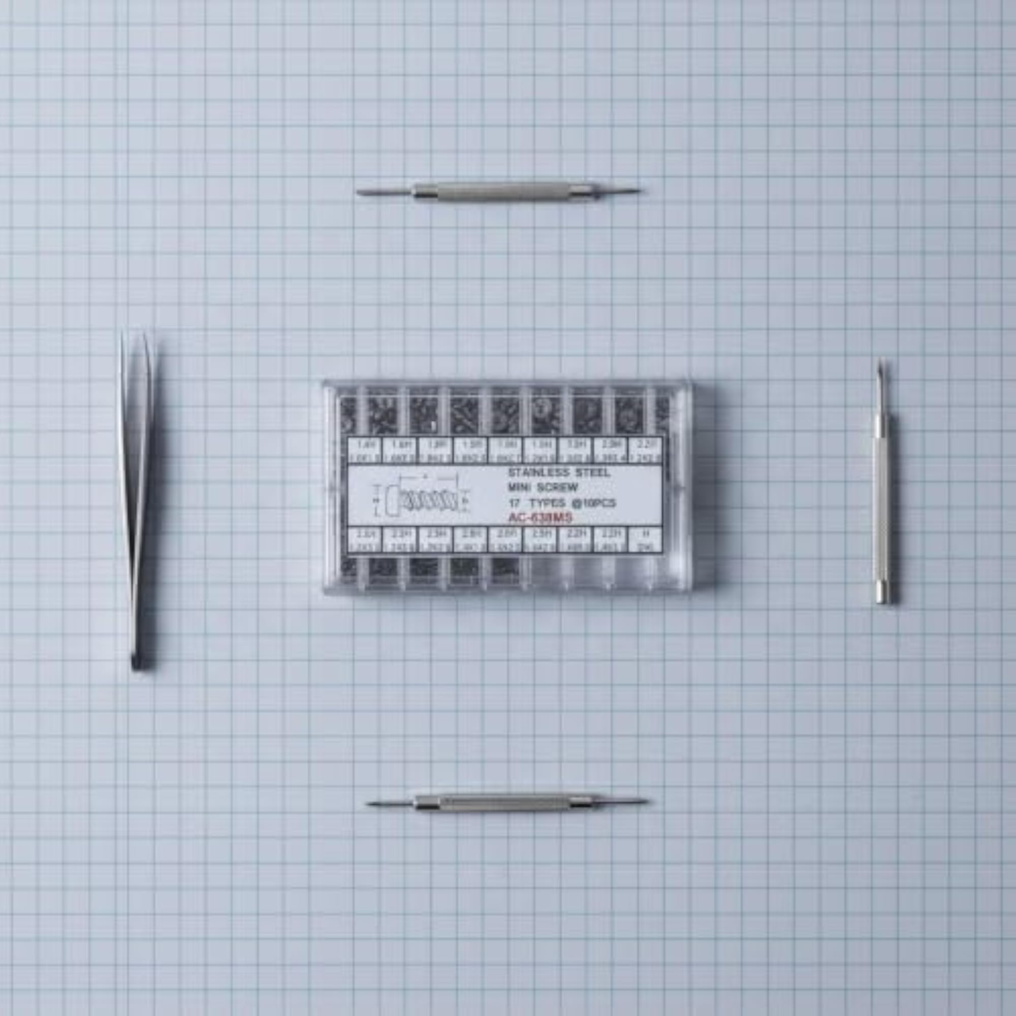 Stainless Steel Watch Screw Kit for Watchmakers