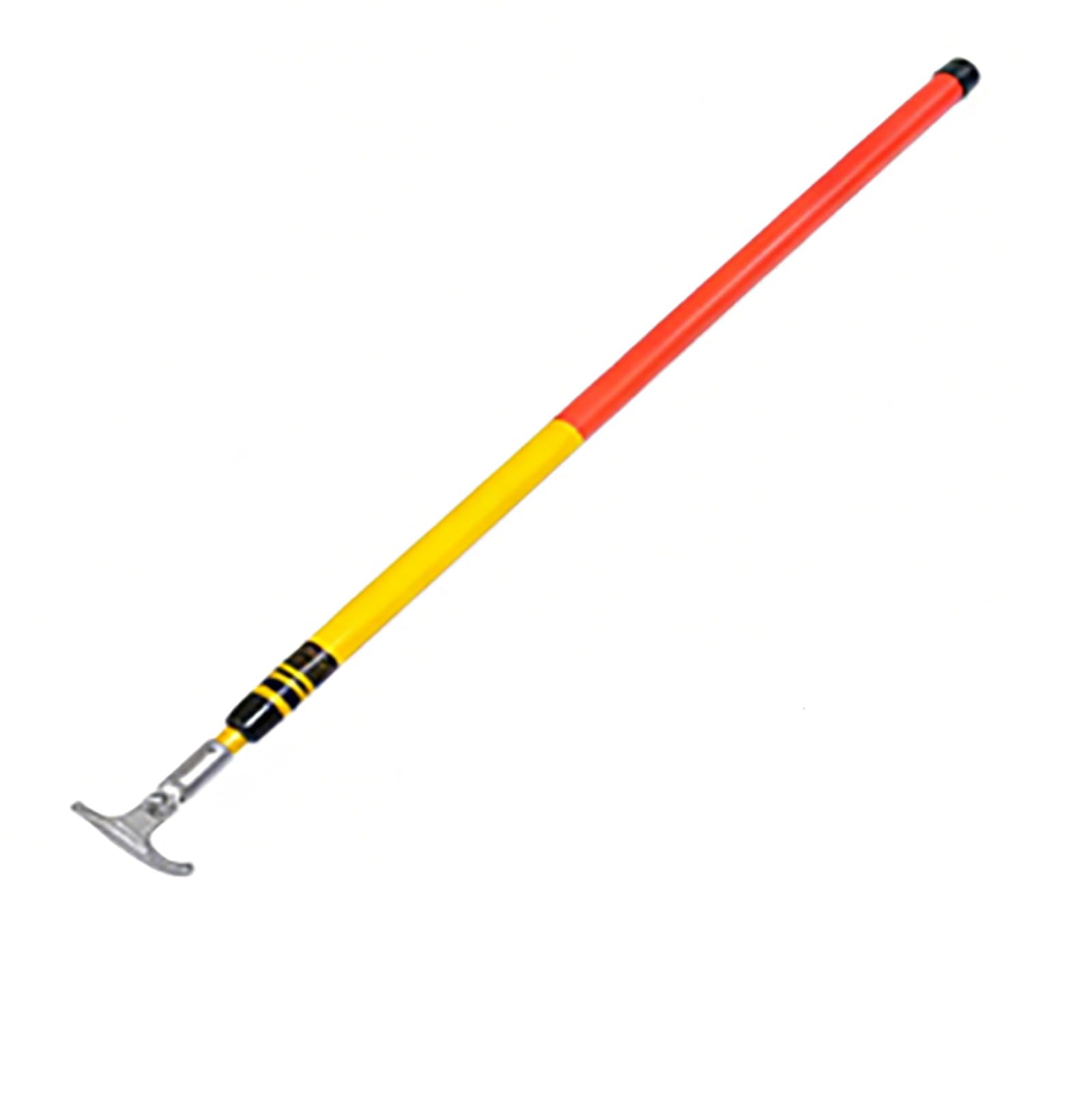 GTHTUHFD Telescopic Heating Rod, High-Voltage Insulated, Made Of Fiberglass, Portable Heating Rod Rescue Hook, Heating Rod For Overhead Line Technicians, Field Electrical Work In,size_name-5m/16.4ft