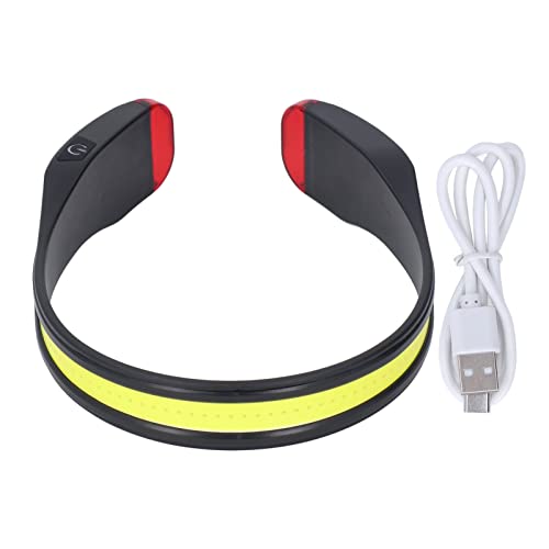 Linterna frontal LED COB de 350 lm con 3 modos de luz para camping 6