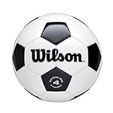 Soccer Black Friday/Cyber Monday Sale 10 WILSON Traditional Soccer Ball - Black/White, Size 4