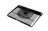 Silverstone Tek Lightweight Aluminum Cooler with Low Noise 200mm Fan for 15-Inch Notebook (NB04B)