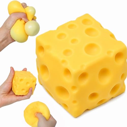 Imagen de Squishy Queso Kawaii, Juguete Antiestrés de Suave