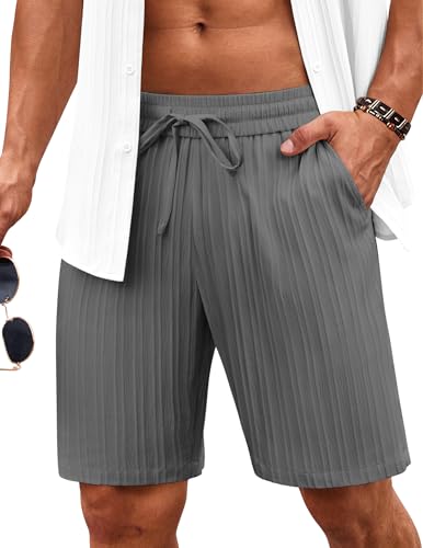 COOFANDY Men's Beach Shorts 9