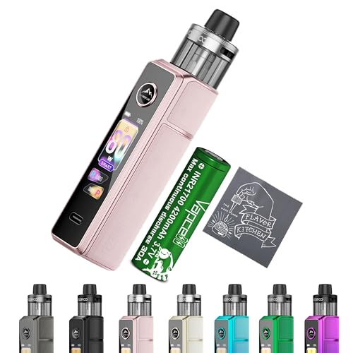 �yX3�zVOOPOO DRAG X3 Kit�b�u�[�v�[ �h���b�O �G�b�N�X�X���[�b1.66�C���`���ʃ^�b�`�X�N���[���b�Ód�e�ʎ����b�N�Z���T�[���ځbVAPCELL 21700�o�b�e���[�EFlavorKitchen�I���W�i���N���X�t���bVAPE �X�^�[�^�[