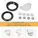 VODCACA 34117 Waste Ball Kit Fit for Thetford Style II Style Lite Style Plus Toilet Replace 42050 42072