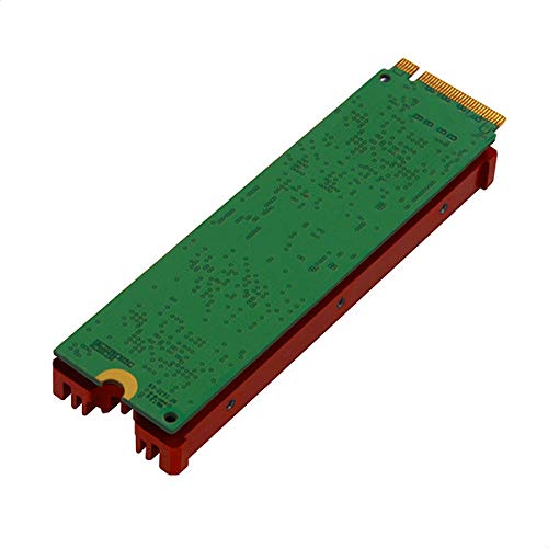 Refroidisseur Passif Aluminium Pour SSD M.2 2280 - CLR-M2 Avec Pâtes Thermiques, Compatible Simple Et Double Face (AXAGON)