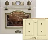 Herdset Autark Kaiser Empire,Einbau Backofen Kaiser Eh 6355 ElfEm + Induktionskochfeld 60cm Kaiser 6745 Drehspieß,Selbstreinigung,Einbaubackofen,Herd,Kochfeld 60cm,Backofen mit Kochfeld,Herd Set
