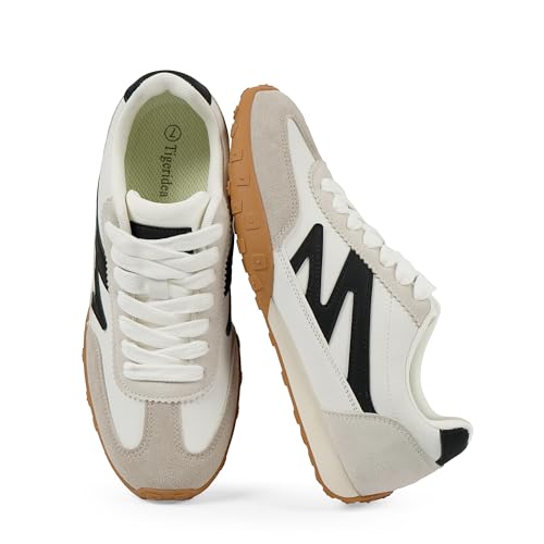 Sneakers for Women Casual Lightweight Walking Shoes Women Lace up Slip on Fashion Sneakers for All Day Comfort