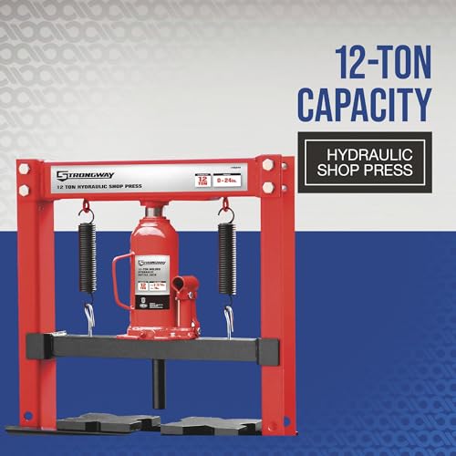 Strongway 3077206 12-Ton Hydraulic Shop Press thumb #2