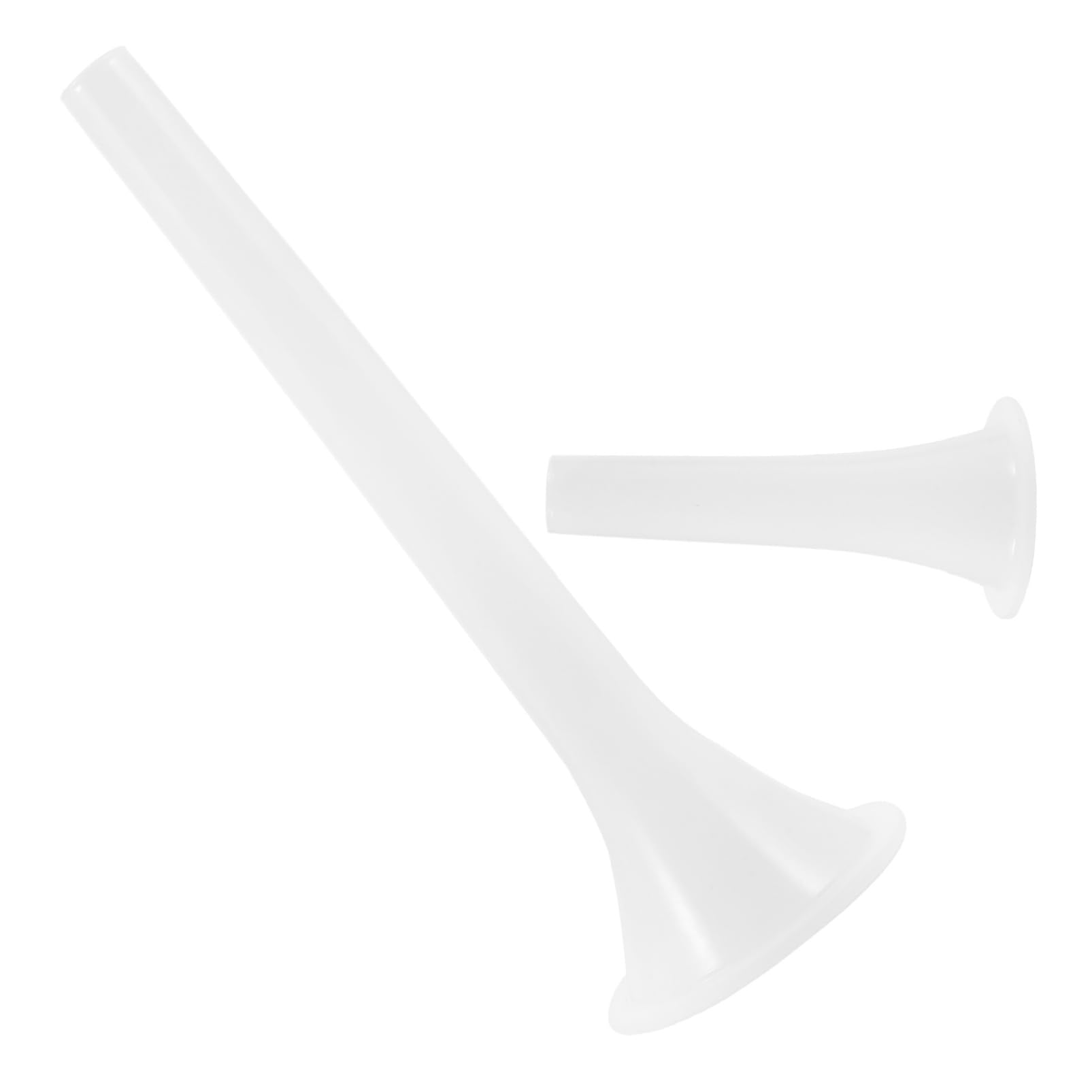 FUNOMOCYA 2Pcs Sausage Filling Tools Plastic Sausage Stuffer Tubes Effortless Meat Filler Stuffer Tubes for Homemade Sausages for Manual Sausage Making