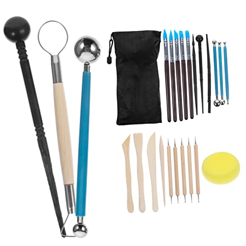 Operitacx 1 Set Clay Tool for Sculpting and Carving Durable Modeling Tools for Pottery Crafts for Beginners and Experts Clay Enthusiasts