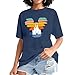 Women Magic Kingdom Shirt Magical Kingdom Tshirt Castle Graphic Tee Summer Family Vacation Short Sleeve Plus Size Amusement Park Party Shirts,Dark Blue XXL