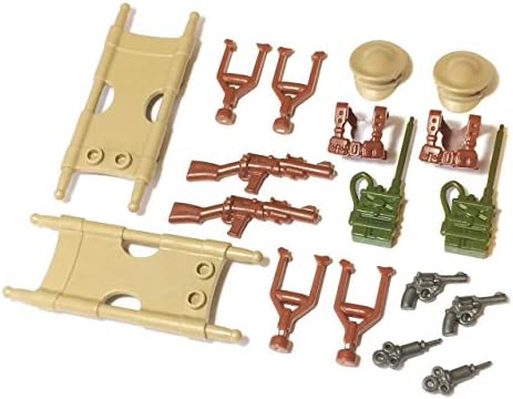 BrickWarriors WW2 Medic Minifigure Accessories