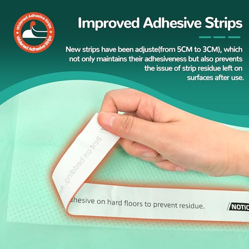 Image of MILDPLUS Disposable Bed Pads with Adhesive Strip 30 inch x 36 inch (50 Count), Super Absorbent Incontinence Underpads for Adult, Ultra Thick Leakproof Extra Pee Pads, Pet Training Pad