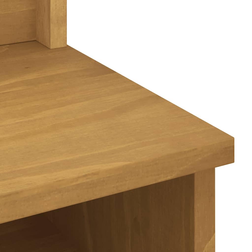Wieszak na ubrania SANDNES z litego drewna sosnowego 45x40x159,5 cm z 3