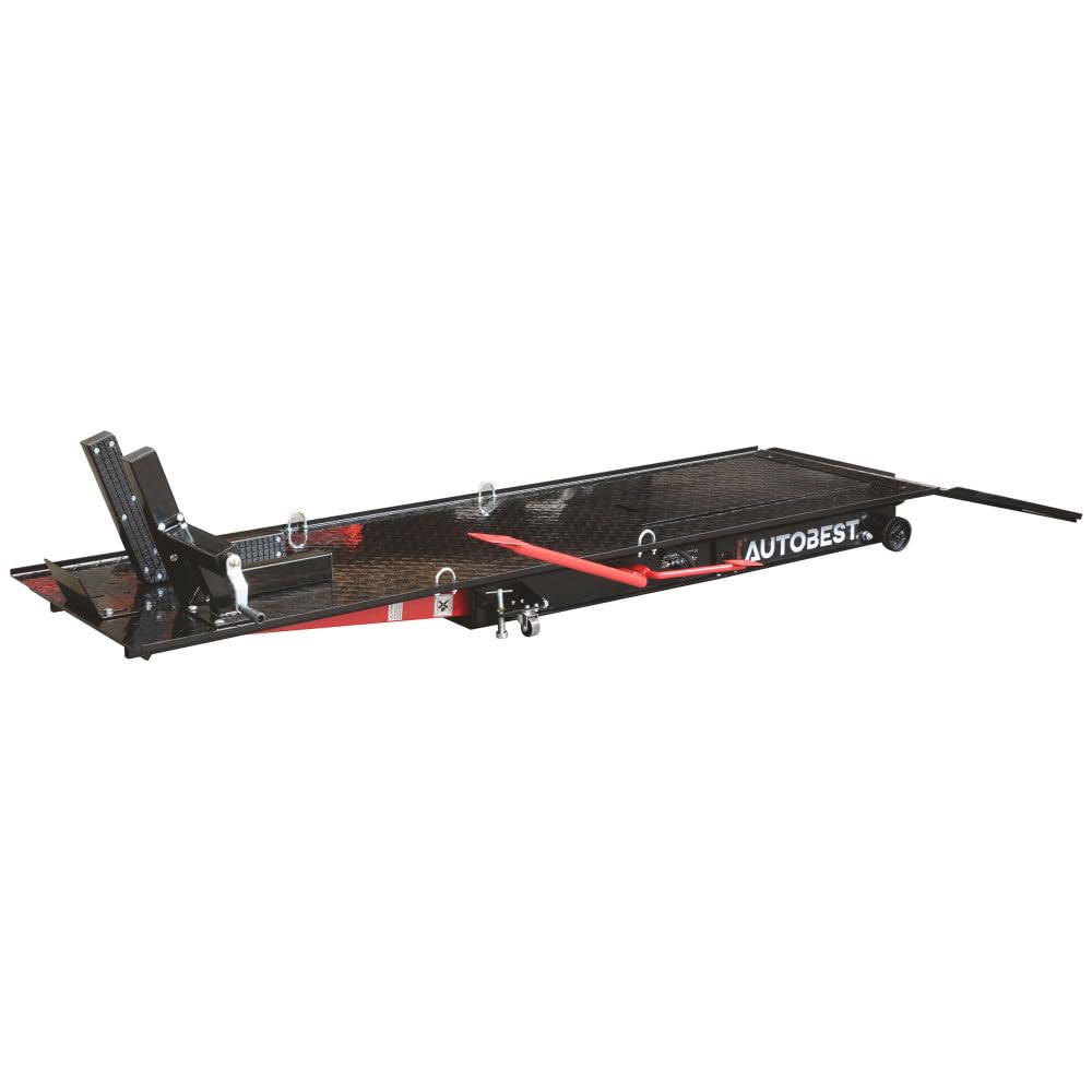 Table levage moto pneumatique 450 kg - Hauteur de levage de 175 à 700mm