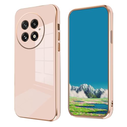 Coque OnePlus 13R mignonne en silicone rose idéale pour votre style au quotidien