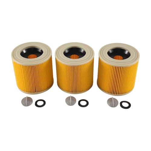 3 Filtres pour Karcher WD3 et WD2 avec filtration haute performance