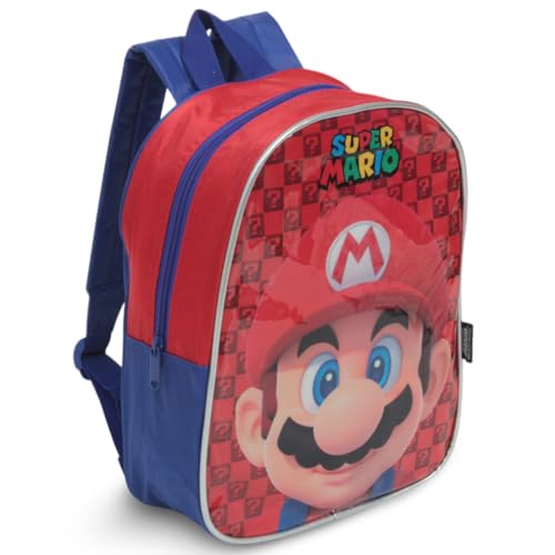 Mochila Infantil Masculina Personagem Jogo Reforçada Vermelha