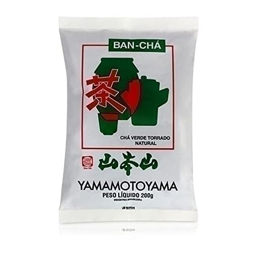 BANCHA CHÁ VERDE TORRADO NATURAL HOJICHA YAMAMOTOYAMA 200g