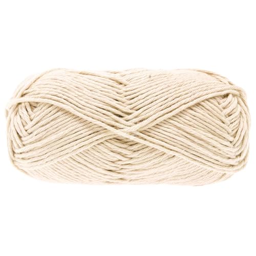 LANA GROSSA Star | Topflappen-Baumwolle | Handstrickgarn aus 100% Baumwolle | 50g Wolle zum Stricken & Häkeln | 90m Garn FB19