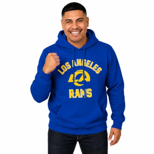 Image of Team Fan Apparel NFL Gameday Hoodie Pullover Sweatshirt for Men and Women