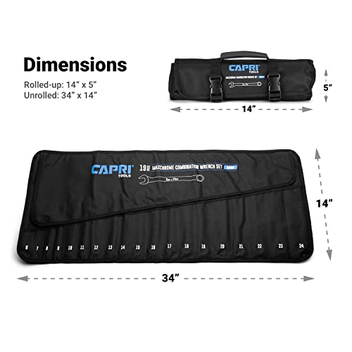 Capri Tools Wrench Roll Metric