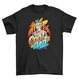 Photo Gallery ice cool dad - t-shirt divertente per i più cool papà! 100% cotone, design stampato unisex. chill out in style, papà!, nero , 4xl Photo Gallery ice cool dad - t-shirt divertente per i più cool papà! 100% cotone, design stampato unisex. chill out in style, papà!, nero , 4xl