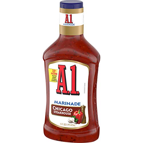 A.1. Steakhouse Chicago Marinade (16 oz Bottles, Pack of 6)